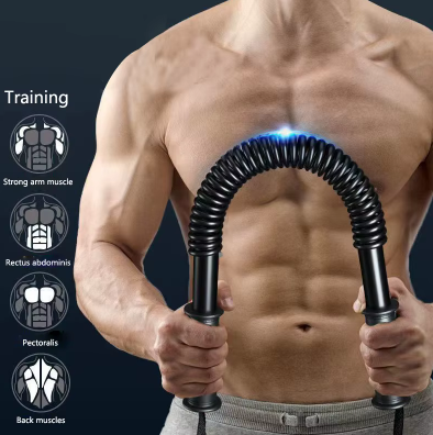 Barre de Torsion Grip Multifonctions Pro — Renforce Bras, Épaules & Poignet — Résistance Acier Haute Densité