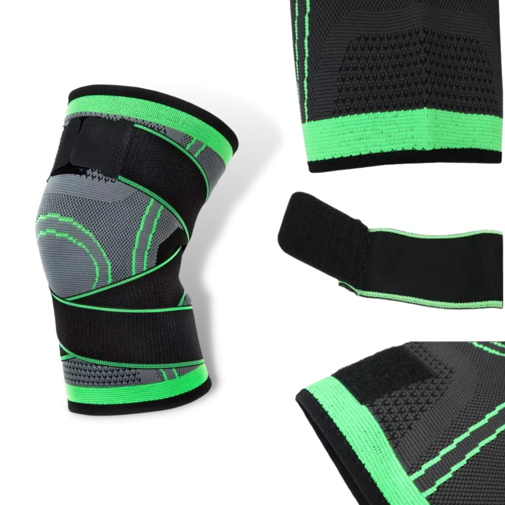 Genouillère de Compression Pro 3D —  Maintien & Confort Sport · Activité Quotidienne